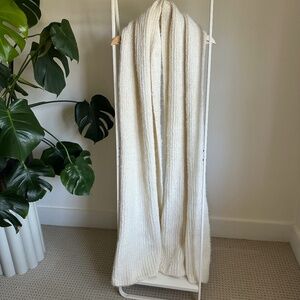 BHLDN Cream Scarf